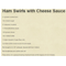 Ham Swirls with Cheese Sauce - Digitized